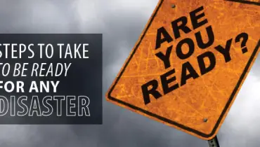 Disaster preparedness tips