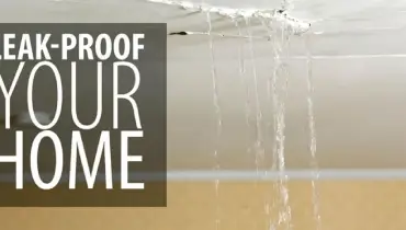 Leak-proofing Your Home banner.