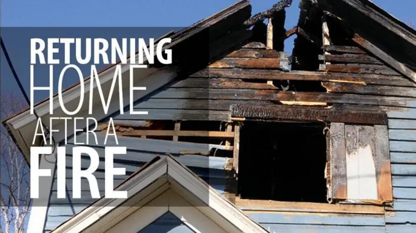 returning home after a fire blog hero image