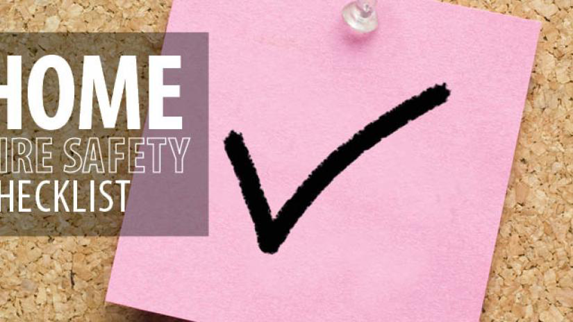 Post-it note with checkmark.